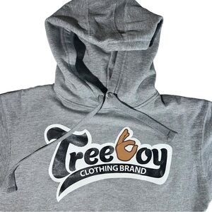 Treeboy Clothing Brand Hoodie Pullover - Size Medium Color Grey